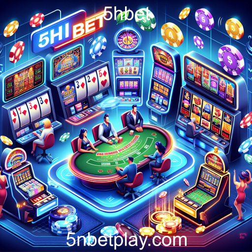Experiência Imersiva em Cassinos Online no 5hbet